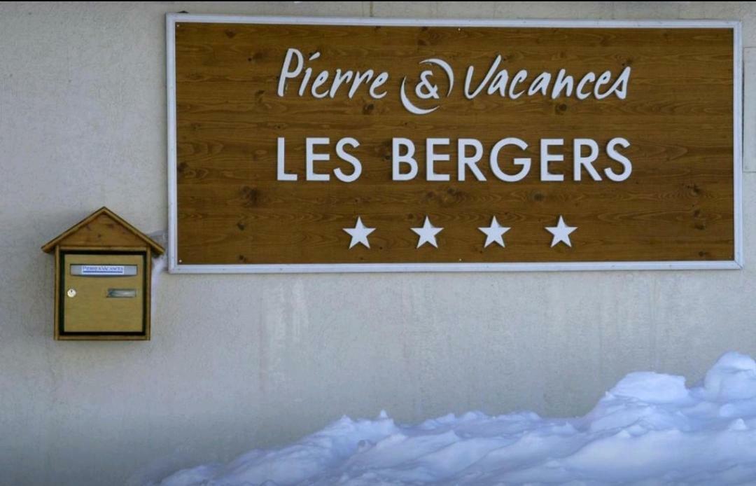 Appart 4/5 Pers Residence 4* Des Bergers Pieds Des Pistes Альп-д'Юэз Экстерьер фото